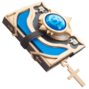 竹苑原神cos服西风骑士团祈礼牧师芭芭拉cos假发3d道具书配饰领针