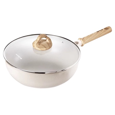 九阳炒锅不粘锅健康有钛高颜值