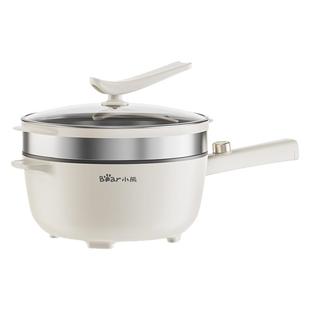 小熊电炒锅一体式家用多功能电热锅不粘锅炒菜锅烹饪机电火锅煮锅