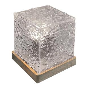 企程水波纹小夜灯光影情调旋转星空感夜晚投影氛围灯礼物床头台灯