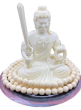 象牙果不动明王本命佛摆件办公室