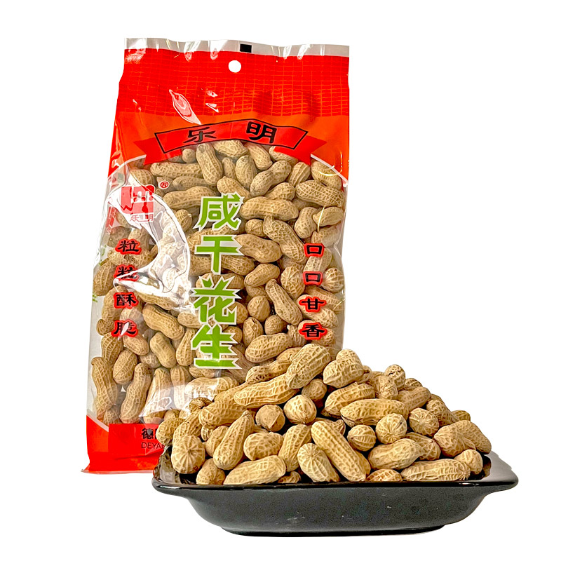 乐明咸干花生300g 天府花生 四川德阳罗江特产炒货 零食 多袋包邮
