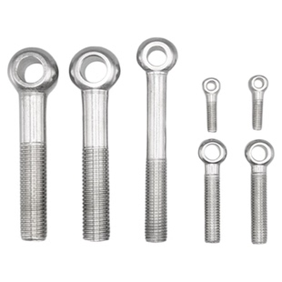 304不锈钢吊环螺杆活节活结活接螺丝带孔螺栓吊环鱼眼螺杆 M5-M30