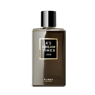 K2男士专用爽肤水深层补水保湿清爽控油须后水平衡水油护肤品男生