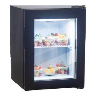 商用立式迷你哈根冰淇淋雪糕酸奶蛋糕展示冷冻柜小型瘦窄柜-25度