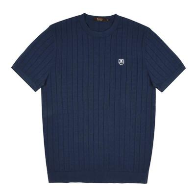 雷迪波尔丝麻棉短袖T恤