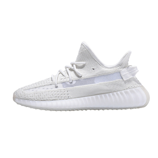 OG YEEZY奢椰子鞋350纯白冰淇淋v2男女鞋网面透气休闲运动跑步鞋