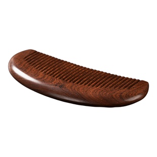 素木 天然黑檀木梳子按摩梳子 黑丝檀木梳 木头梳子 整木料