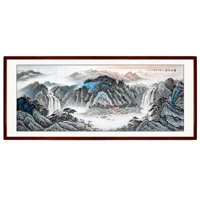纯手绘高性价比山水画客厅办公室
