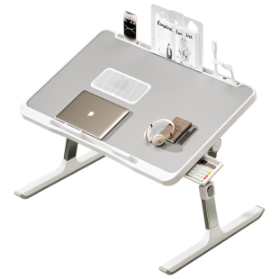 床上小桌子可折叠升降调节飘窗桌大学生宿舍学习桌写作业电脑桌