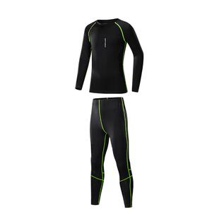 儿童篮球服打底紧身衣春秋冬款男童速干运动套装中大童跑步训练服