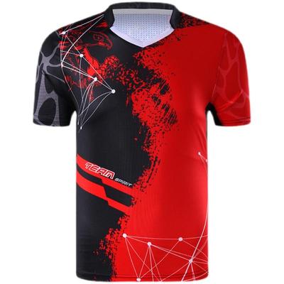 正品速干透气羽毛球队服免费印字