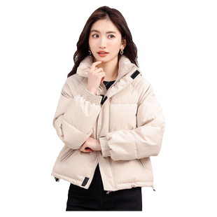 短款羽绒棉衣女东大门韩版2026冬季外套立领小个子棉服面包服上衣