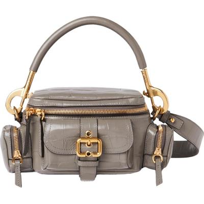 Chloe蔻依鳄鱼纹皮革小号相机包