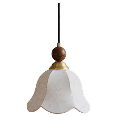 法式中古风卧室小吊灯复古玄关吧台极简高级感床头吊线灯2025新款