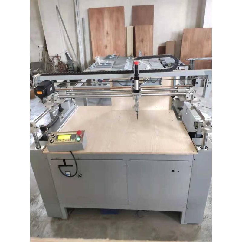 自动升降丝印机布料木板纸张对联围裙丝印机纸箱瑜伽垫大型丝印机