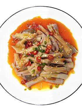 乡当优麻辣鸭板肠脆肠红油鸭肠头香辣郡把四川熟食鸭食管酒店凉菜
