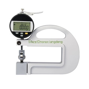 成都三和数显百分千分测厚规0-10mm三丰测厚仪厚度计纸张薄膜胶带