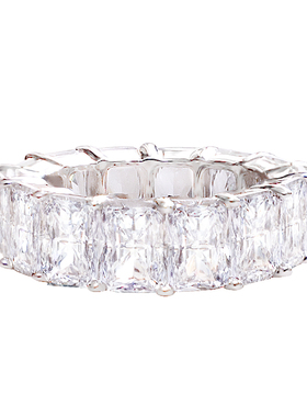 联合格超闪欧美风戒指重工定制