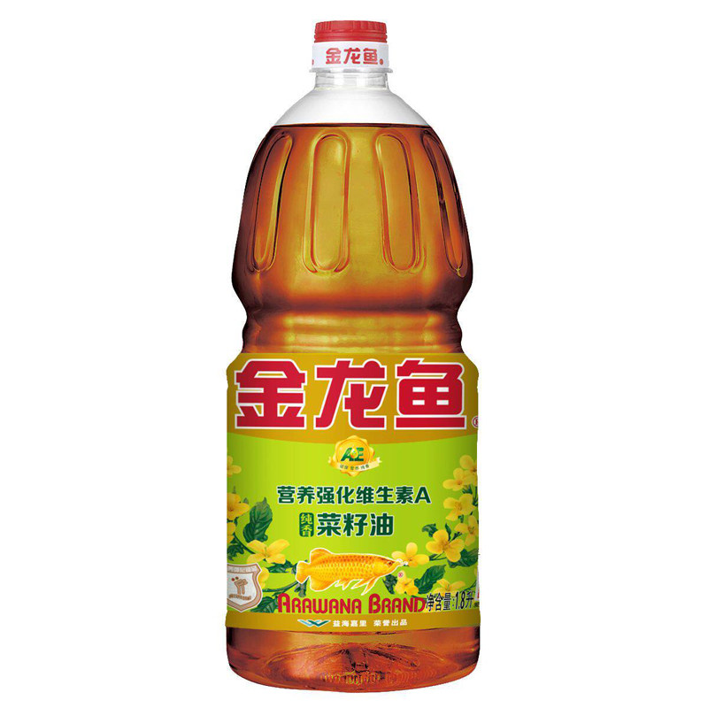 金龙鱼营养强化维A菜籽油1.8L