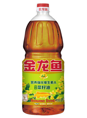 金龙鱼营养强化维A菜籽油1.8L