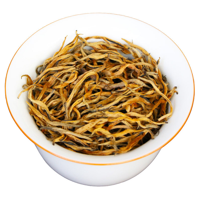 正宗凤庆金丝金芽滇红茶新茶春茶