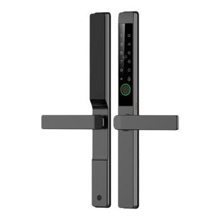 断桥铝合金智能锁适用户外防冻防水庭院推拉平移肯德基双开大门锁