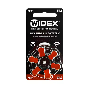 widex助听器电池312唯听助听器电池A10/A13/P312峰力瑞声达专用