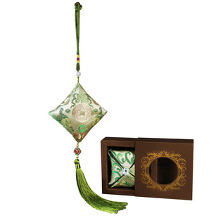 织锦香囊新年礼物手工DIY活动老人免缝材料包香包空袋子挂件香袋