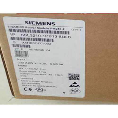 议价西门子PM240变频器模块 6SL3210-1PB13/17/15/21-0/8/4/5/UL0