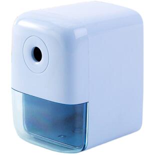 得力卷笔刀手摇式转笔刀削铅笔器小学生用多功能便携小型儿童文具学习用品自动进铅美术削笔机铅笔刀削笔刀