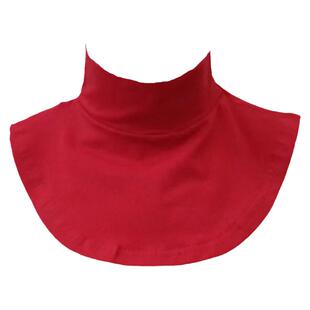 纯棉秋冬半高领假领子男女通用百搭打底衣领纯色保暖围脖领子装饰