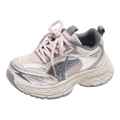 女童运动鞋2025秋季新款老爹鞋