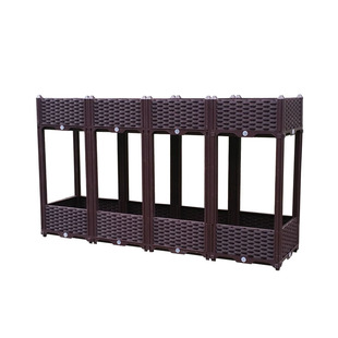 立体上下蔬菜种植箱阳台种菜盆花架花盆家庭塑料槽屋顶菜园包邮