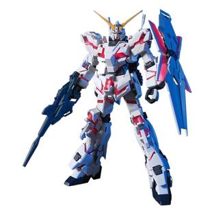 万代 拼装模型 HG 1/144 高达 UC RX-0 独角兽高达 毁灭模式 红色