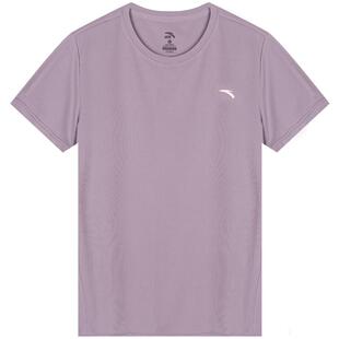 安踏短袖女夏季薄款学生显白显瘦百搭透气T恤冰丝速干半袖瑜伽服