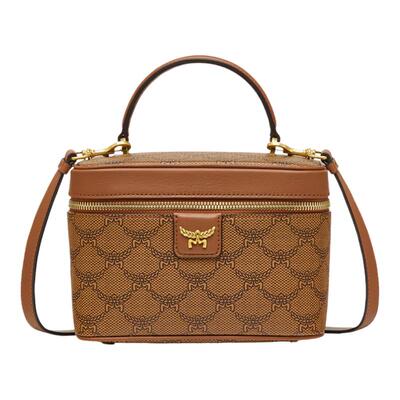 MCM LAURETOS小号化妆箱斜挎背提包