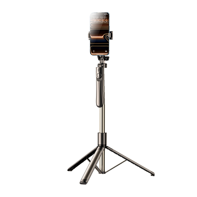 手机自拍杆双机位适用DJI大疆pocket3三脚架可伸缩落地支架通用拍照录视频直播便携支撑云台