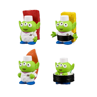 正版现货多美TOMY迪士尼玩具总动员30周年三眼仔寿司摆件扭蛋盲盒