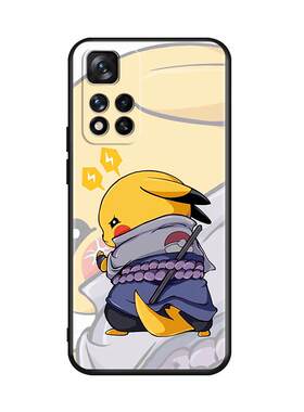 luckrider适用于红米NOTE11手机壳6.6寸搞怪风ins防摔保护套Redmi Note11 5G学生男女款21091116AC硅胶hm全包
