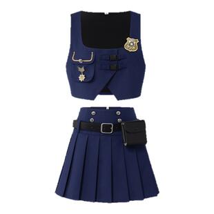 东京岁时记jk心动突击长袖cos服套装女可爱兔子警官衣服裙子套装