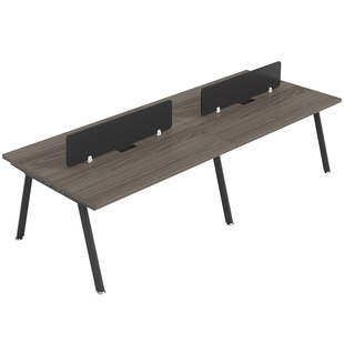 真正的免走线!办公桌现代简约2/4/6四人位员工位职员办公桌椅组合