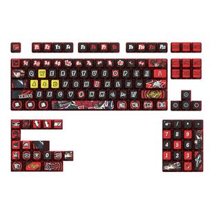 女神异闻录芳泽霞四面侧透透光键帽五面热升华OEM高度PBT卡通键帽