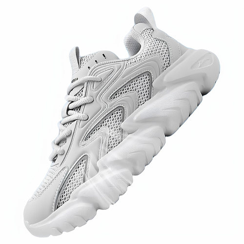 贵人鸟男鞋运动鞋2025新款秋冬厚底老爹鞋女轻便软底跑步鞋休闲鞋