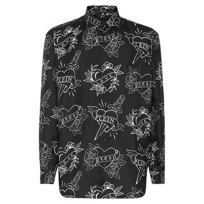 PHILIPP PLEIN 男士时尚休闲衬衫