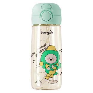 PPSU儿童水杯新升级一盖双饮耐高温可水煮宝宝直饮杯幼儿园吸管杯