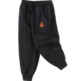 巴拉巴拉童装儿童裤子加绒男童长裤女童宝宝2025春装新款小童时尚