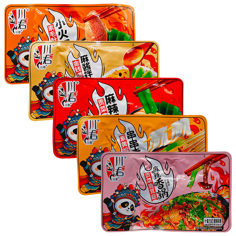 川君酱腌菜多口味酱腌菜下饭菜