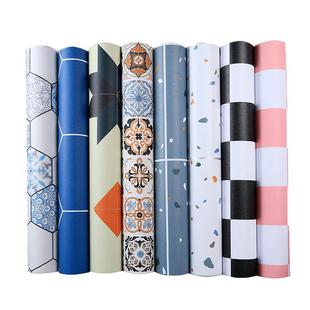 地板贴纸防水防滑耐磨自粘地面加厚浴室洗手间卫生间厕所地贴PVC