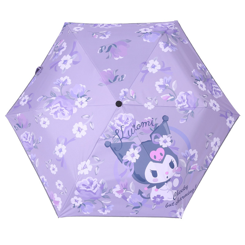 库洛米儿童自动折叠雨伞女轻便小伞